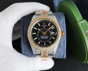 format_webp Rolex sky-dweller Diamond 9001 - 42mm