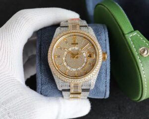 format_webp Rolex sky-dweller Diamond 9001 - 42mm