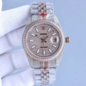 Rolex Datejust Full Diamond 2824 -41mm