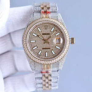 Rolex Datejust Full Diamond 2824 -41mm