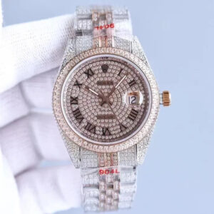 Rolex Datejust Full Diamond 2824 -41mm