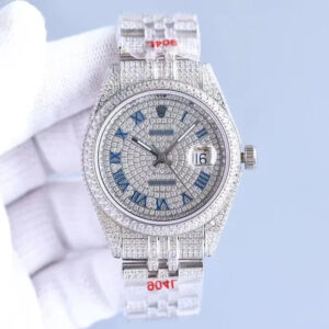 Rolex Datejust Full Diamond 2824 -41mm