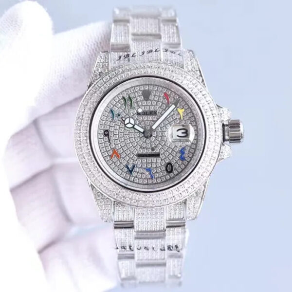 Rolex Datejust Full Diamond 2824 -41mm