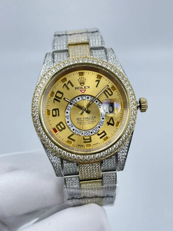 Rolex Sky Dweller Full Diamond 42mm