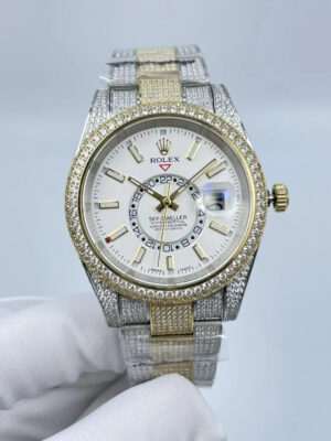 Rolex Sky Dweller Full Diamond 42mm