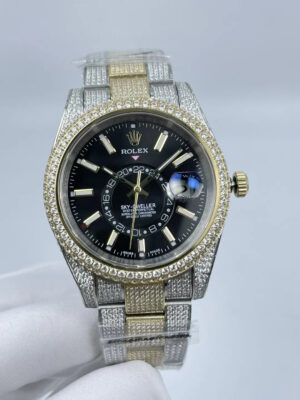 Rolex Sky Dweller Full Diamond 42mm