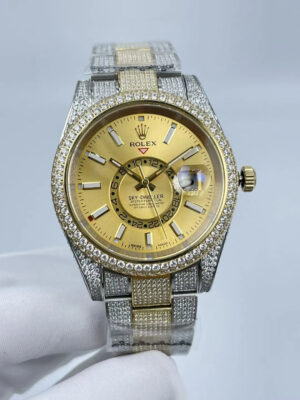 Rolex Sky Dweller Full Diamond 42mm