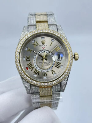 Rolex Sky Dweller Full Diamond 42mm