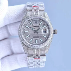 Rolex Datejust Full Diamond 2824 -41mm